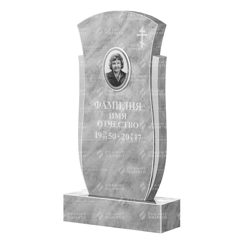 Памятники из мрамора в Новосибирске | Мраморный памятник ФМ-061