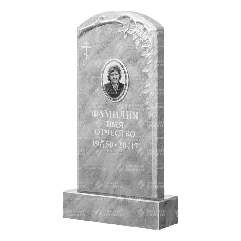 Памятники из мрамора в Новосибирске | Мраморный памятник ФМ-107