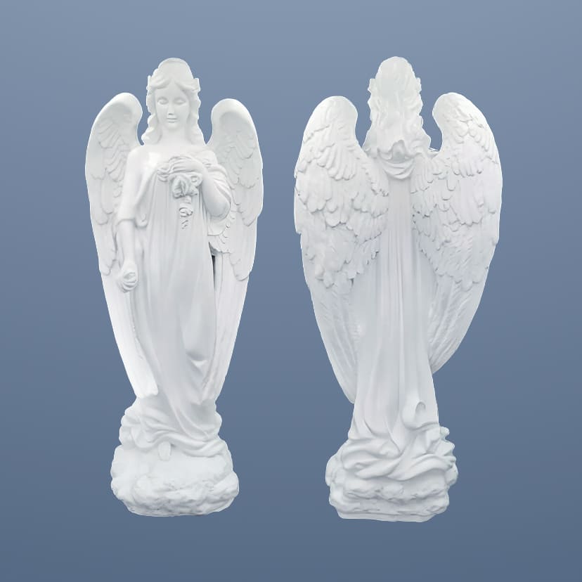 Скульптуры из искусственного мрамора в Новосибирске | Скульптура Ангела №2