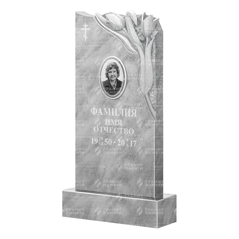 Памятники из мрамора в Новосибирске | Мраморный памятник ФМ-113