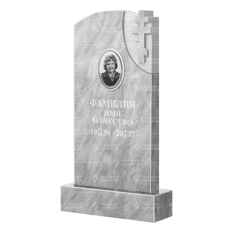 Памятники из мрамора в Новосибирске | Мраморный памятник ФМ-083
