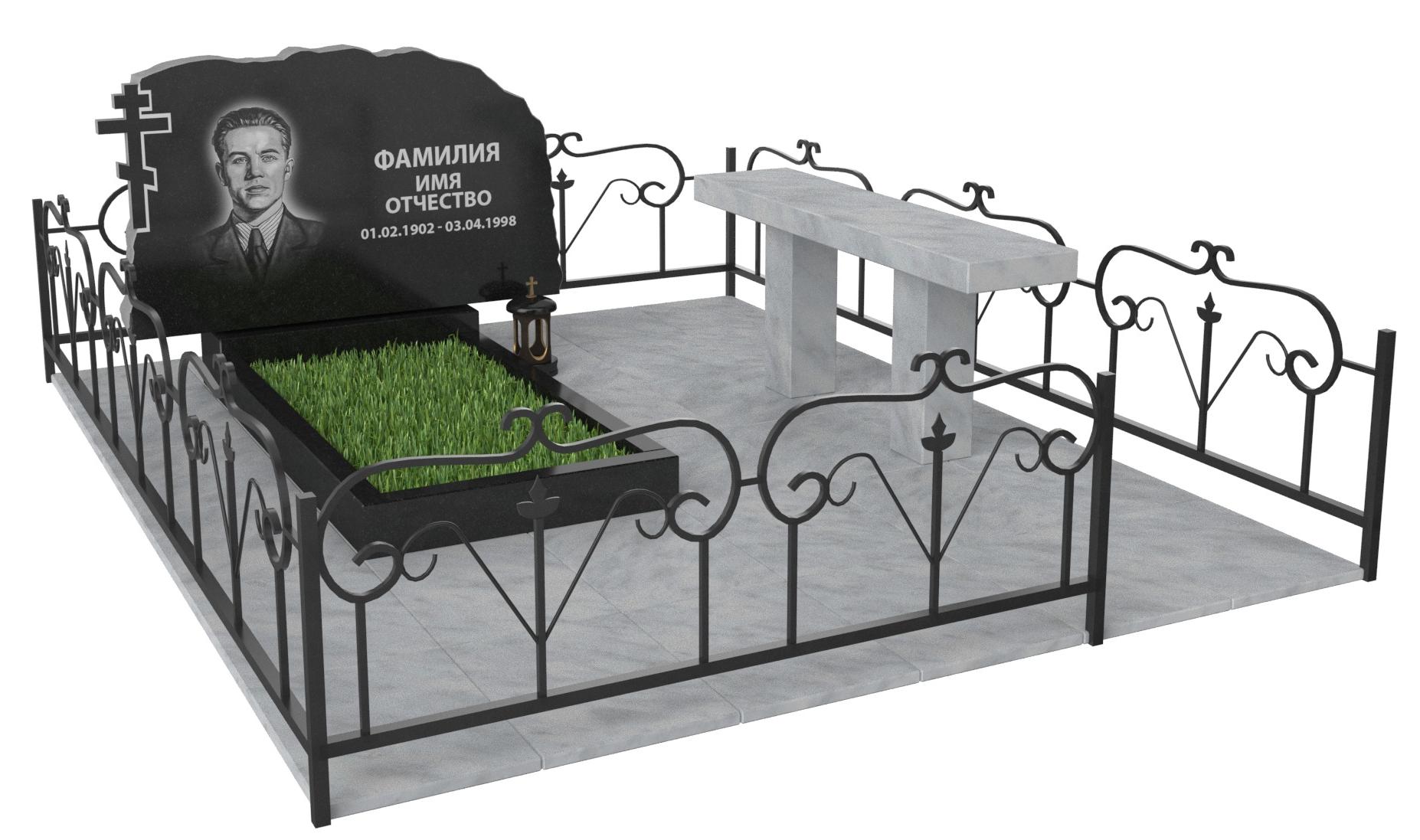 Одинарные мемориальные комплексы в Новосибирске | Мемориальный комплекс №21