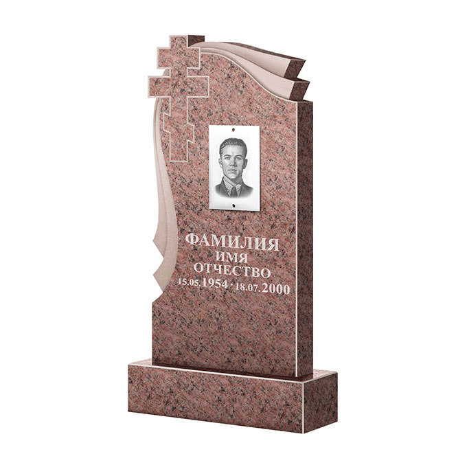 Гранитные памятники в Новосибирске | Памятник из гранита Винга ФГЦ-081