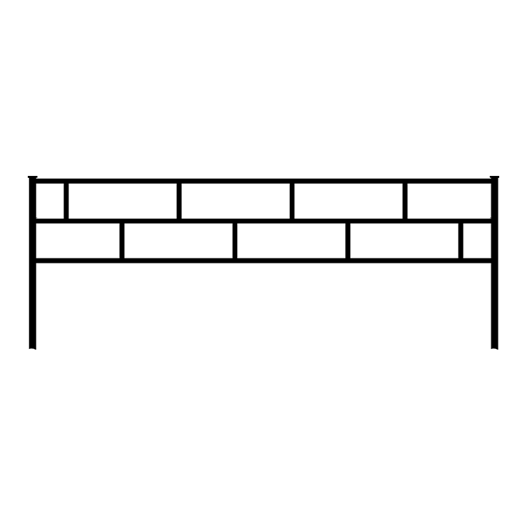Металлические оградки, столы, скамейки в Новосибирске | Оградка №5