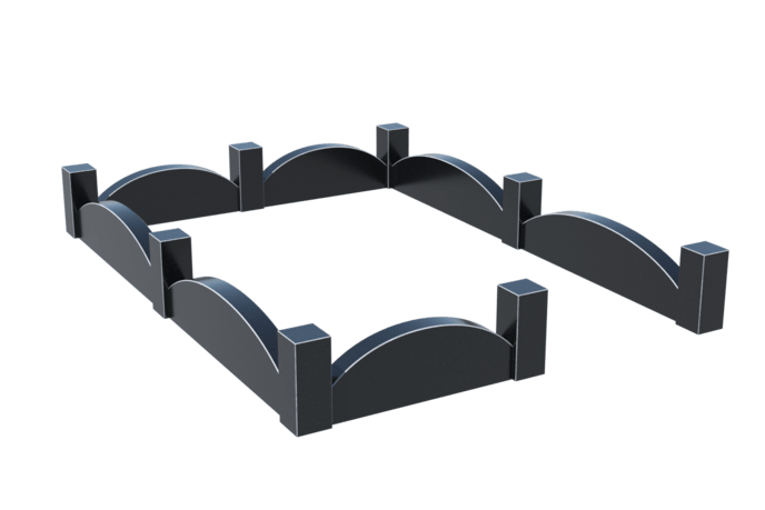 Цоколи на могилу в Новосибирске | Цоколь на могилу №0001