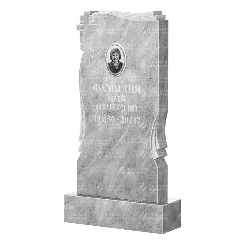 Памятники из мрамора в Новосибирске | Мраморный памятник ФМ-185