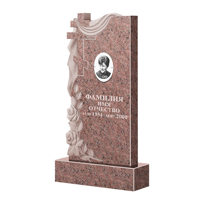 Гранитные памятники в Новосибирске | Памятник из гранита Винга ФГЦ-189