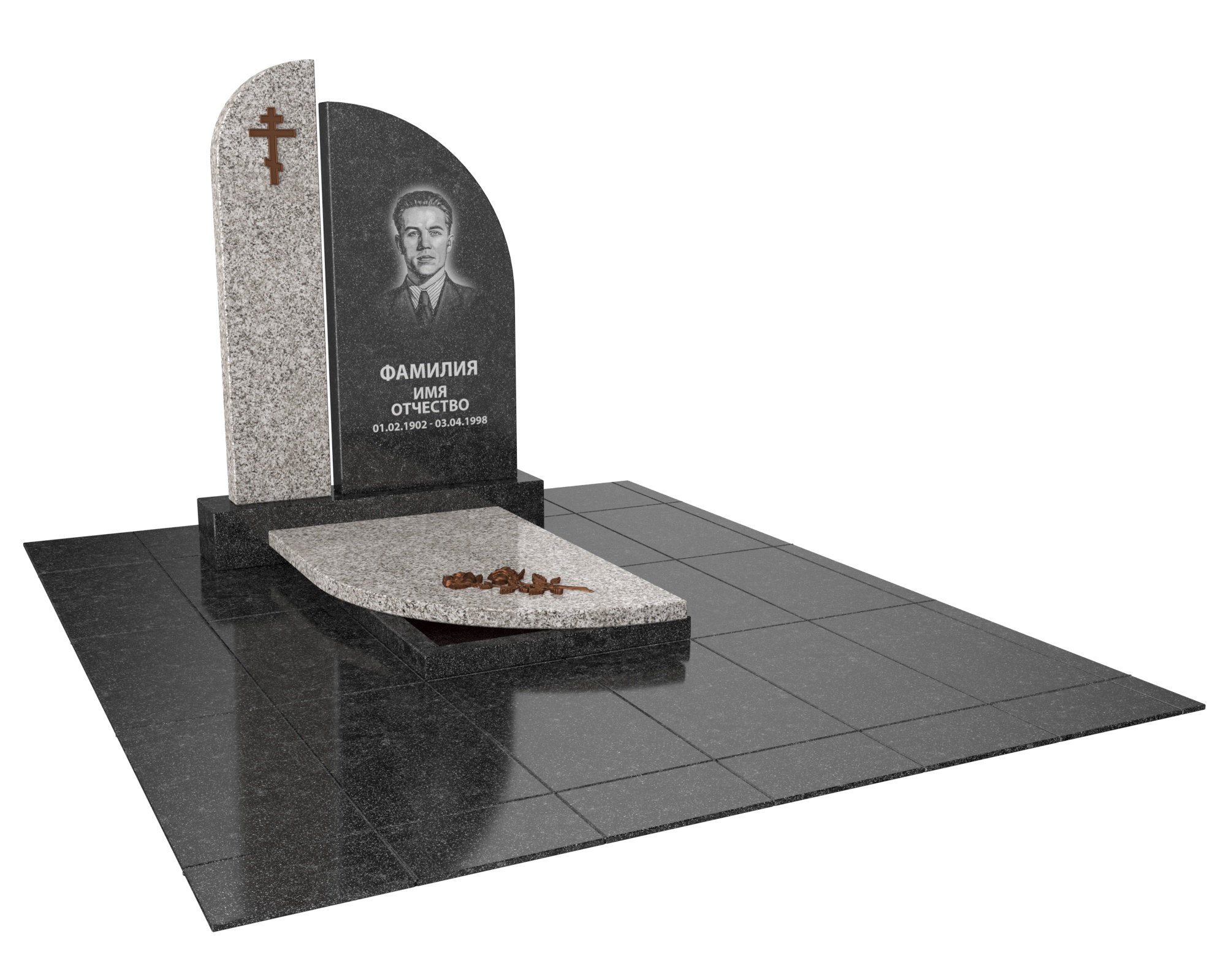 Одинарные мемориальные комплексы в Новосибирске | Мемориальный комплекс №31