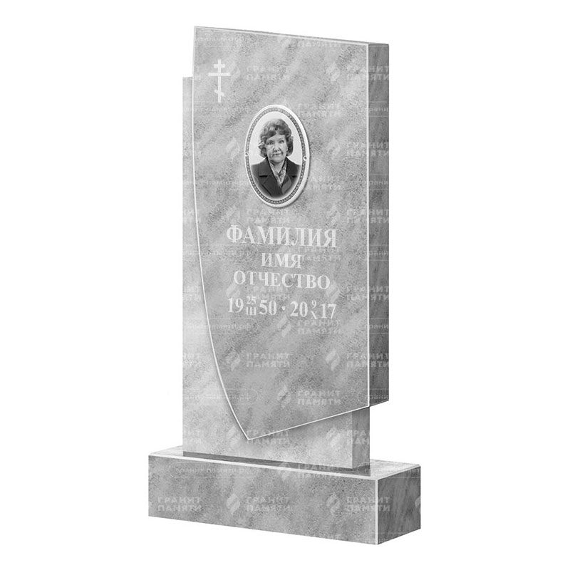 Памятники из мрамора в Новосибирске | Мраморный памятник ФМ-075