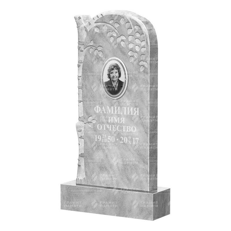 Памятники из мрамора в Новосибирске | Мраморный памятник ФМ-091