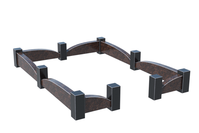 Цоколи на могилу в Новосибирске | Цоколь на могилу №0042