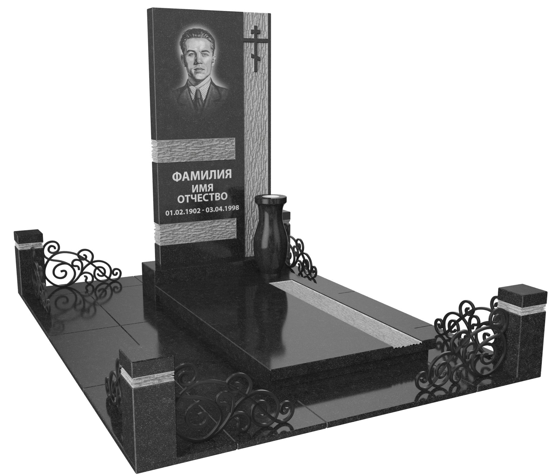 Одинарные мемориальные комплексы в Новосибирске | Мемориальный комплекс №15