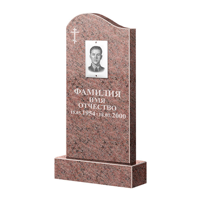 Памятники из цветного гранита в Новосибирске | Памятник из гранита Винга ФГЦ-030