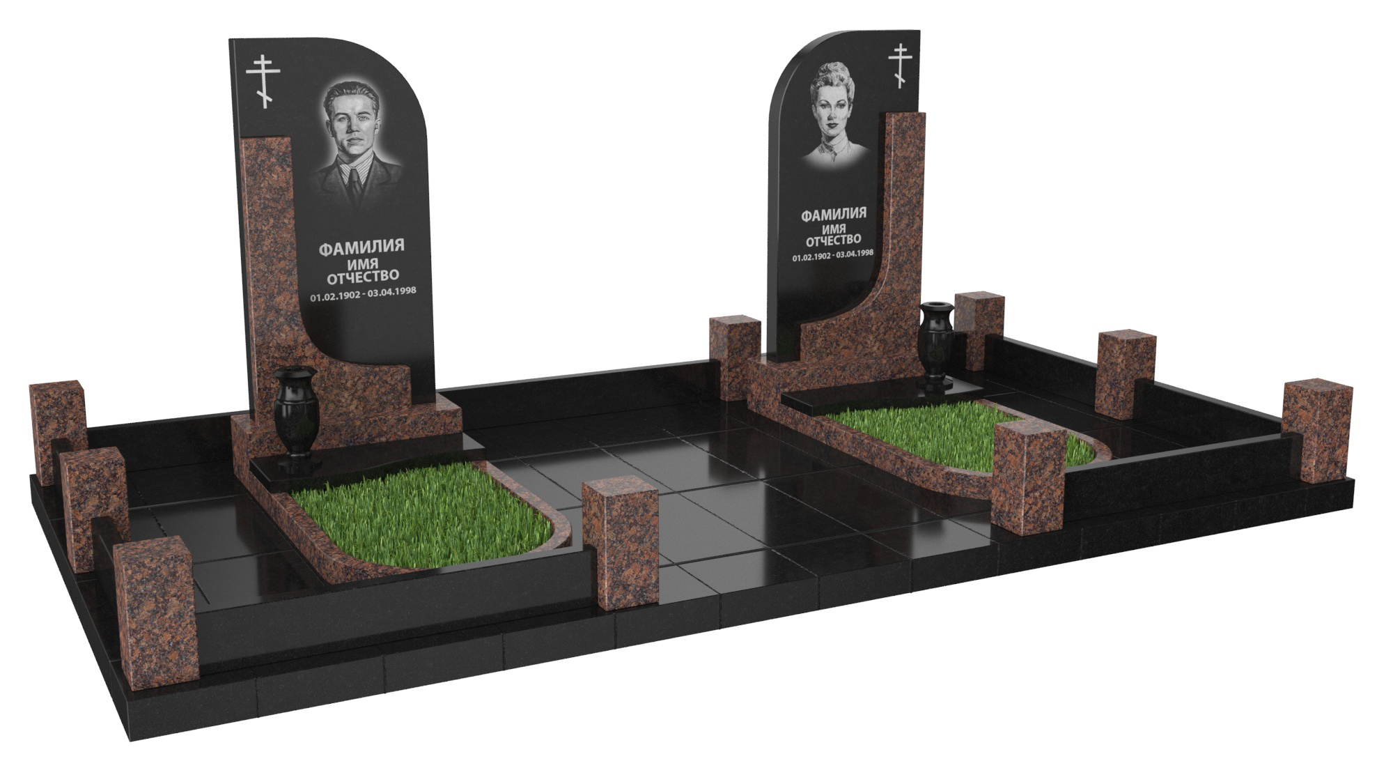 Двойные мемориальные комплексы в Новосибирске | Мемориальный комплекс №22