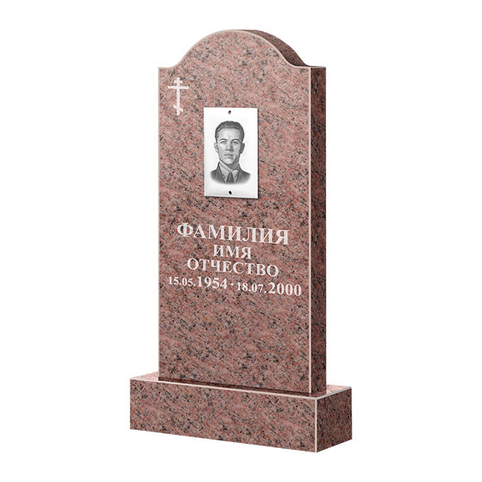 Памятники из цветного гранита в Новосибирске | Памятник из гранита Винга ФГЦ-012