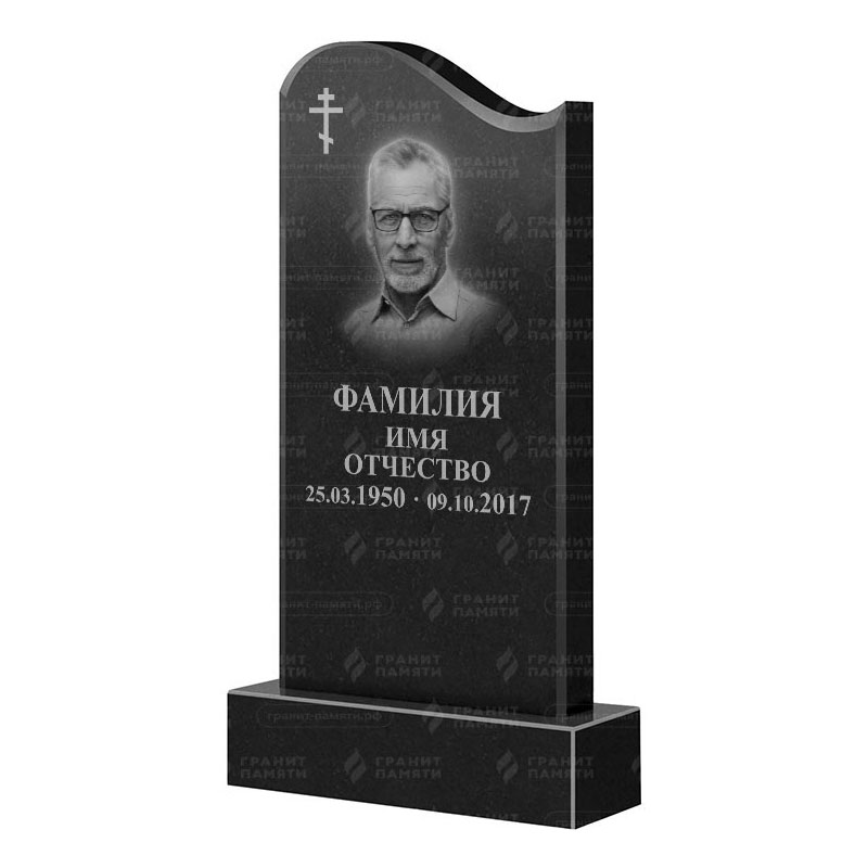 Памятники из гранита классические в Новосибирске | Гранитный памятник ФГ-141