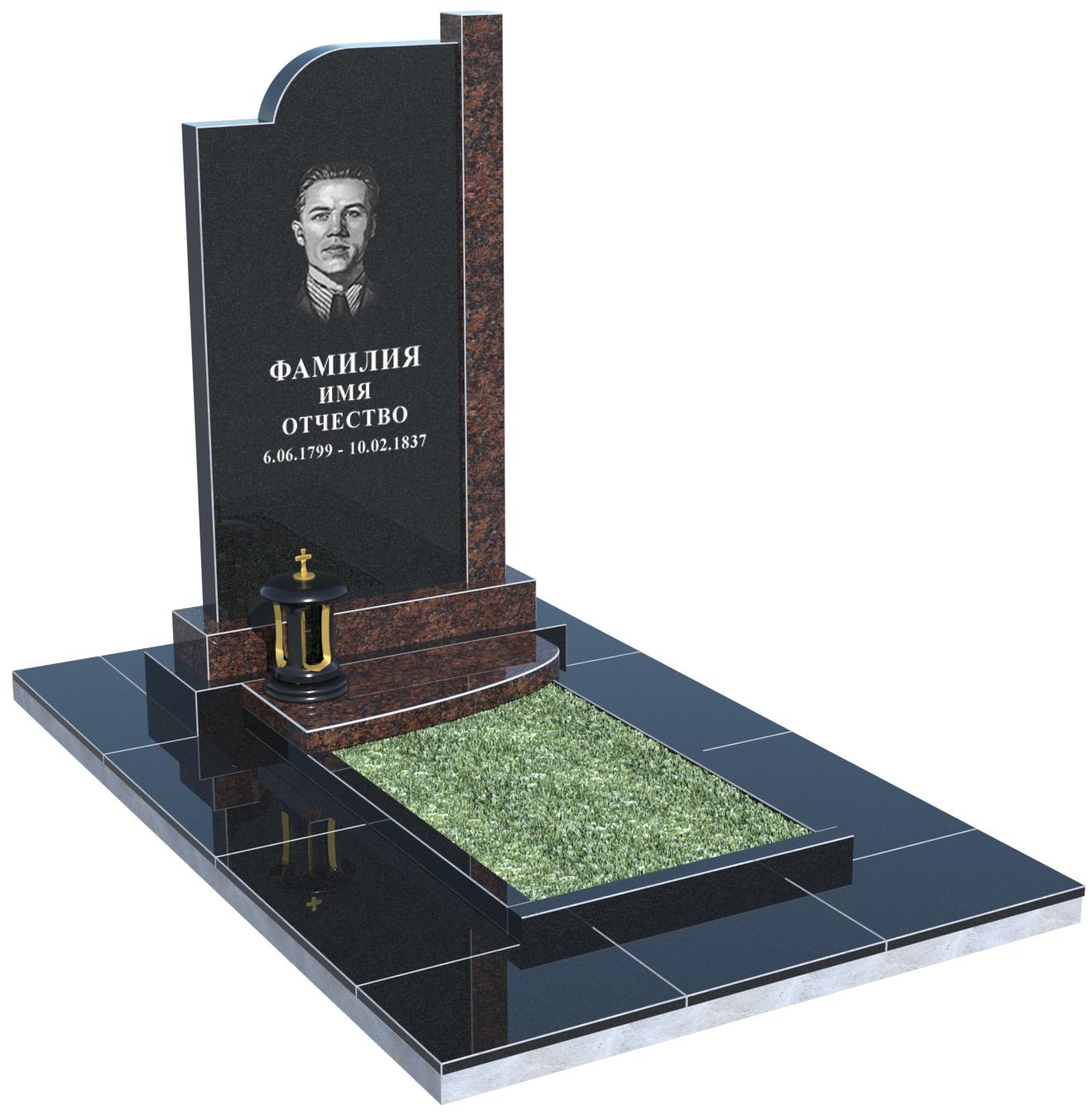 Одинарные мемориальные комплексы в Новосибирске | Мемориальный комплекс №45