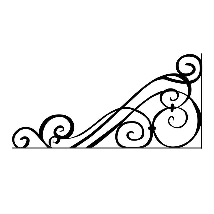 Кованые изделия в Новосибирске | Кованый уголок УГ.006