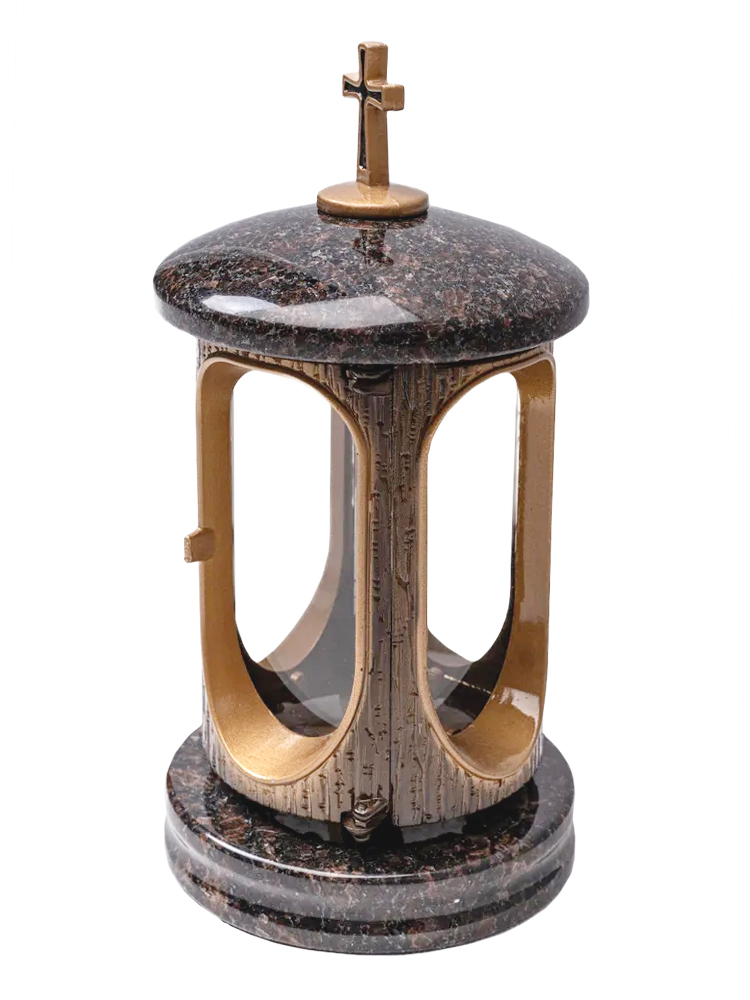 Лампадки из камня на могилу в Новосибирске | Лампадка из Дымовского гранита