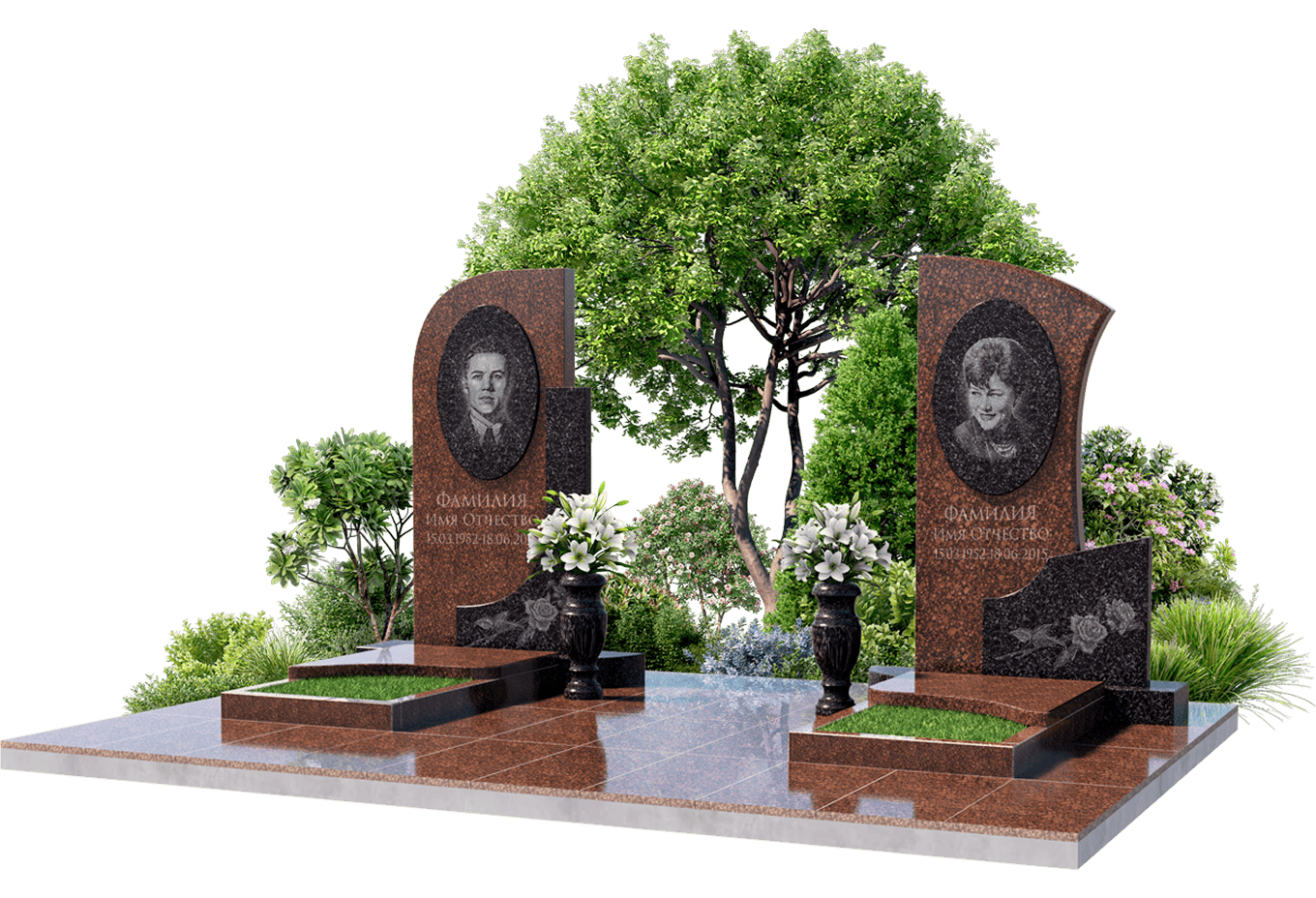 Уход и озеленение мест захоронений в Новосибирске