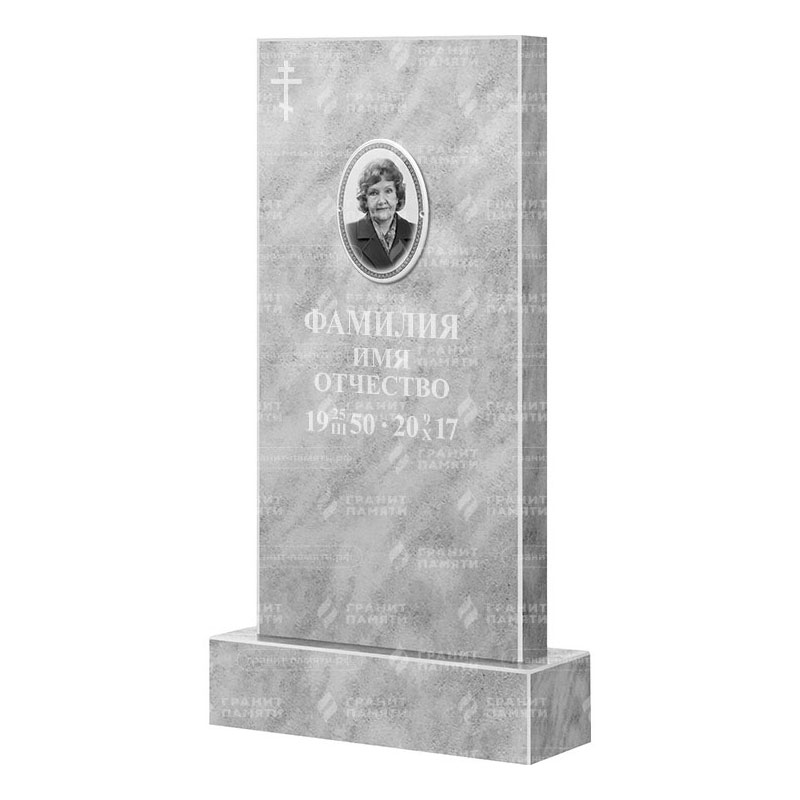 Памятники из мрамора в Новосибирске | Мраморный памятник, прямой