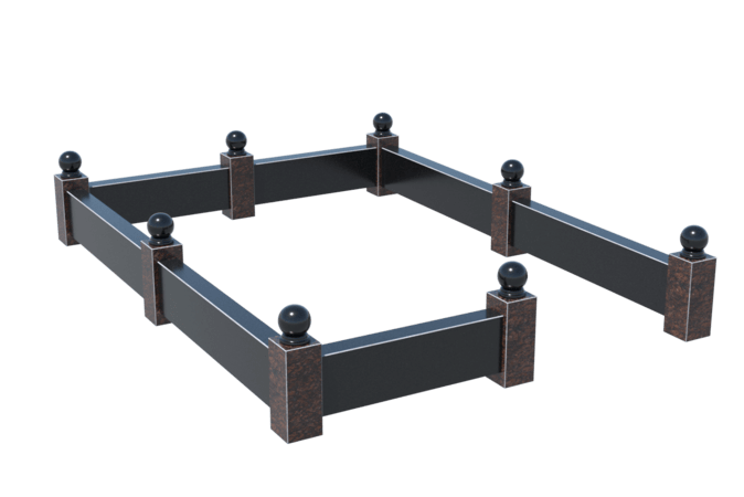 Цоколи на могилу в Новосибирске | Цоколь на могилу №0035