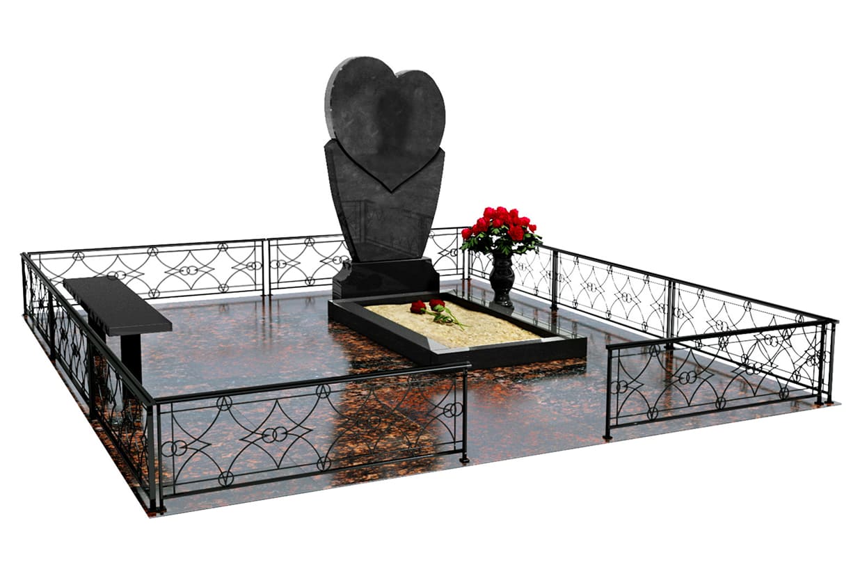 Одинарные мемориальные комплексы в Новосибирске | Мемориальный комплекс №2