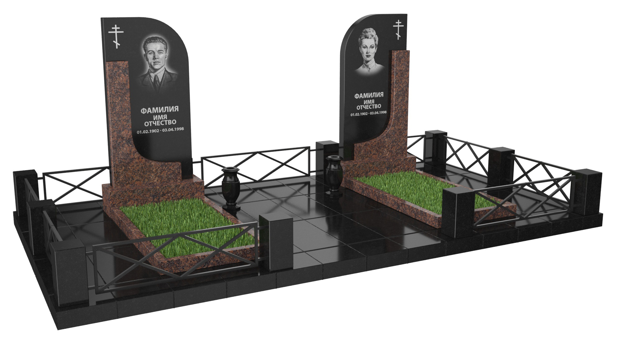 Двойные мемориальные комплексы в Новосибирске | Мемориальный комплекс №23