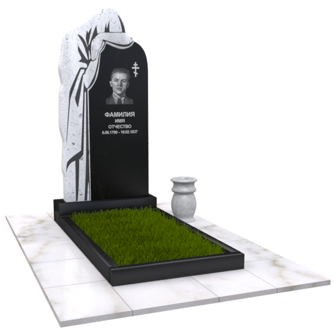 Одинарные мемориальные комплексы в Новосибирске | Мемориальный комплекс №18