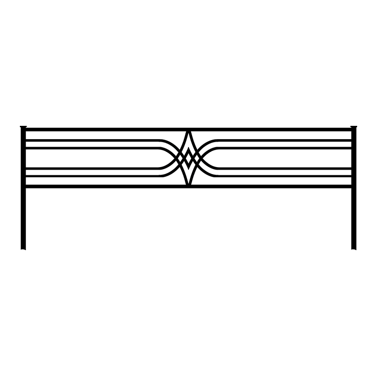 Металлические оградки, столы, скамейки в Новосибирске | Оградка №9