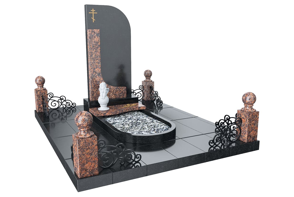 Одинарные мемориальные комплексы в Новосибирске | Мемориальный комплекс №24