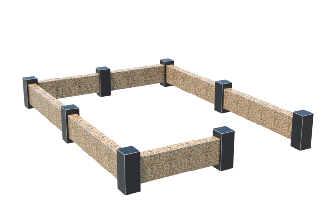 Цоколи на могилу в Новосибирске | Цоколь на могилу №0037