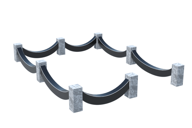 Цоколи на могилу в Новосибирске | Цоколь на могилу №0023