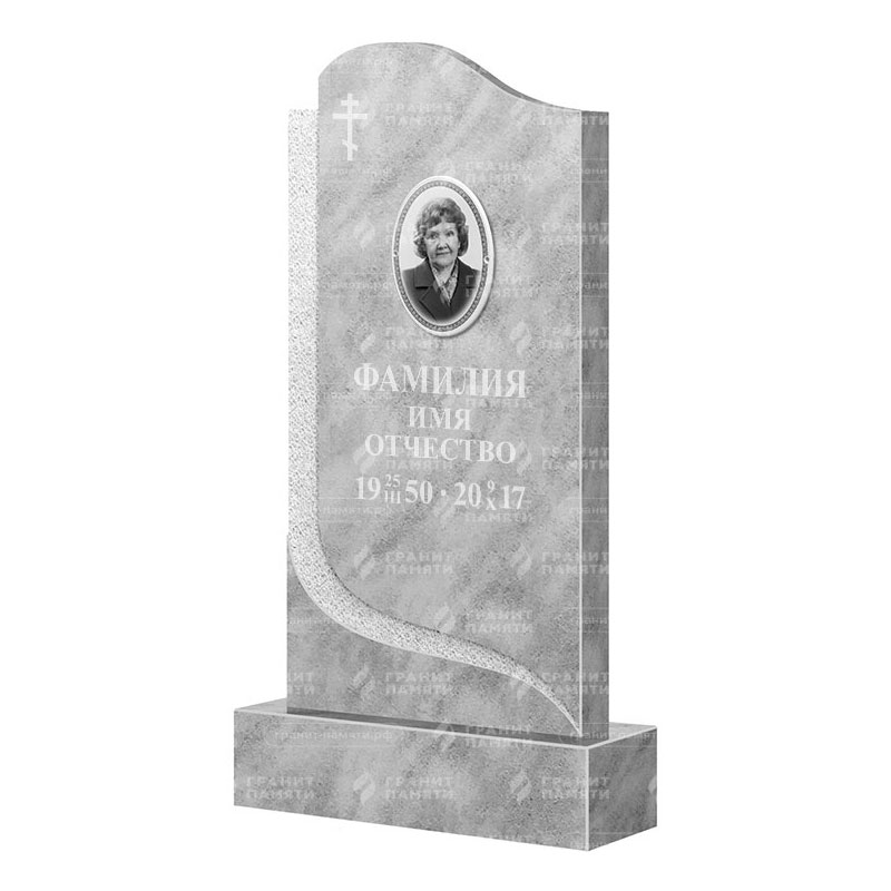 Памятники из мрамора в Новосибирске | Мраморный памятник ФМ-102