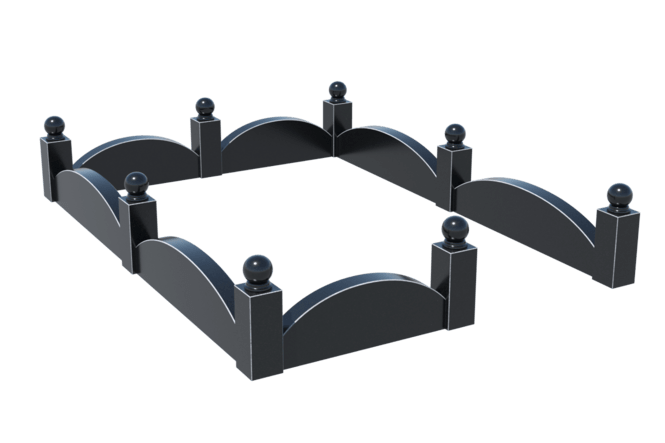 Цоколи на могилу в Новосибирске | Цоколь на могилу №0002