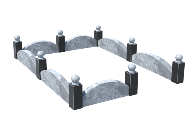 Цоколи на могилу в Новосибирске | Цоколь на могилу №0003