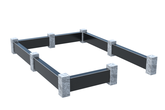 Цоколи на могилу в Новосибирске | Цоколь на могилу №0032