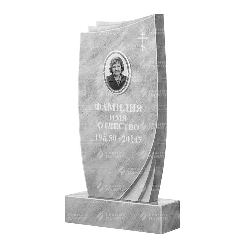Памятники из мрамора в Новосибирске | Мраморный памятник ФМ-057