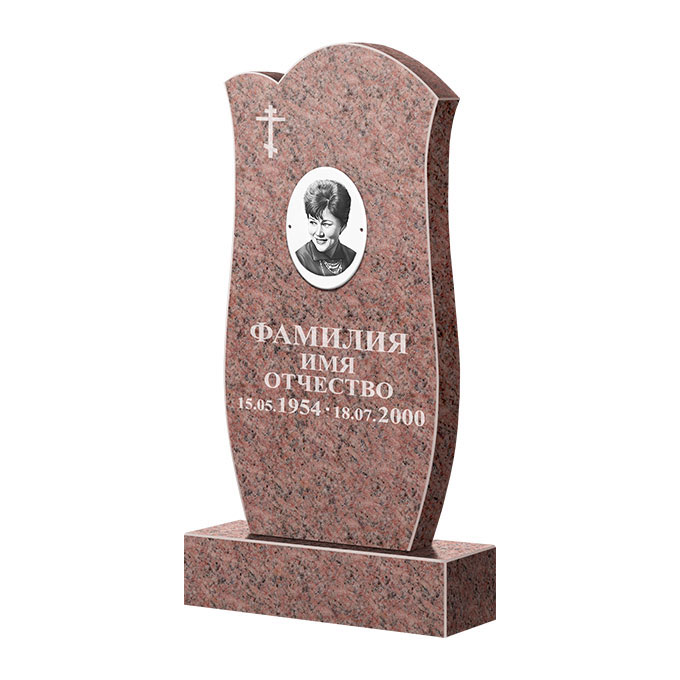 Памятники из цветного гранита в Новосибирске | Памятник из гранита Винга ФГЦ-039