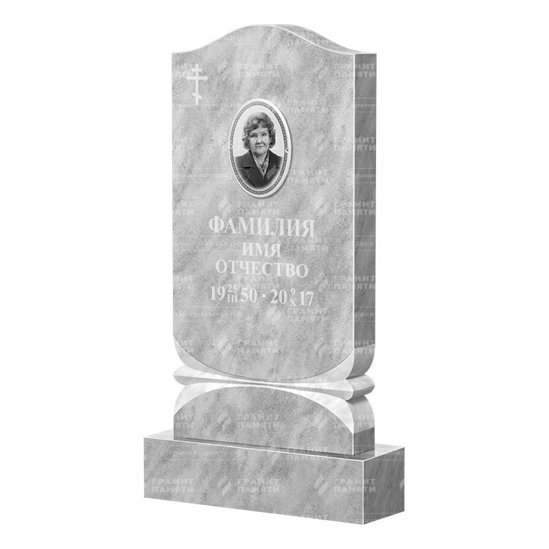 Памятники из мрамора в Новосибирске | Мраморный памятник ФМ-103