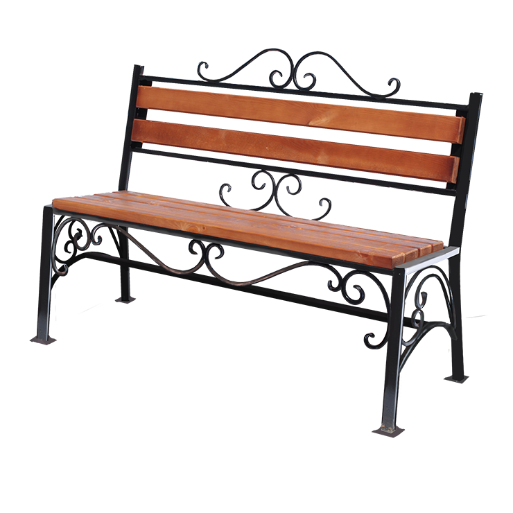 Кованые изделия в Новосибирске | Кованая скамейка СТ.006