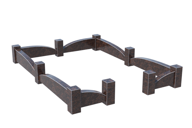 Цоколи на могилу в Новосибирске | Цоколь на могилу №0043