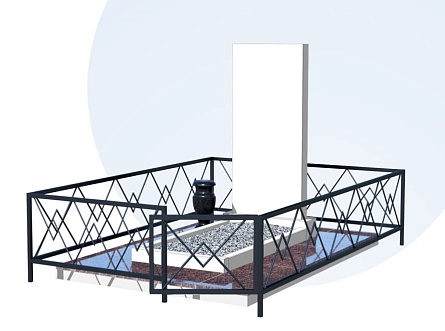 Оградки, столы, лавочки в Новосибирске